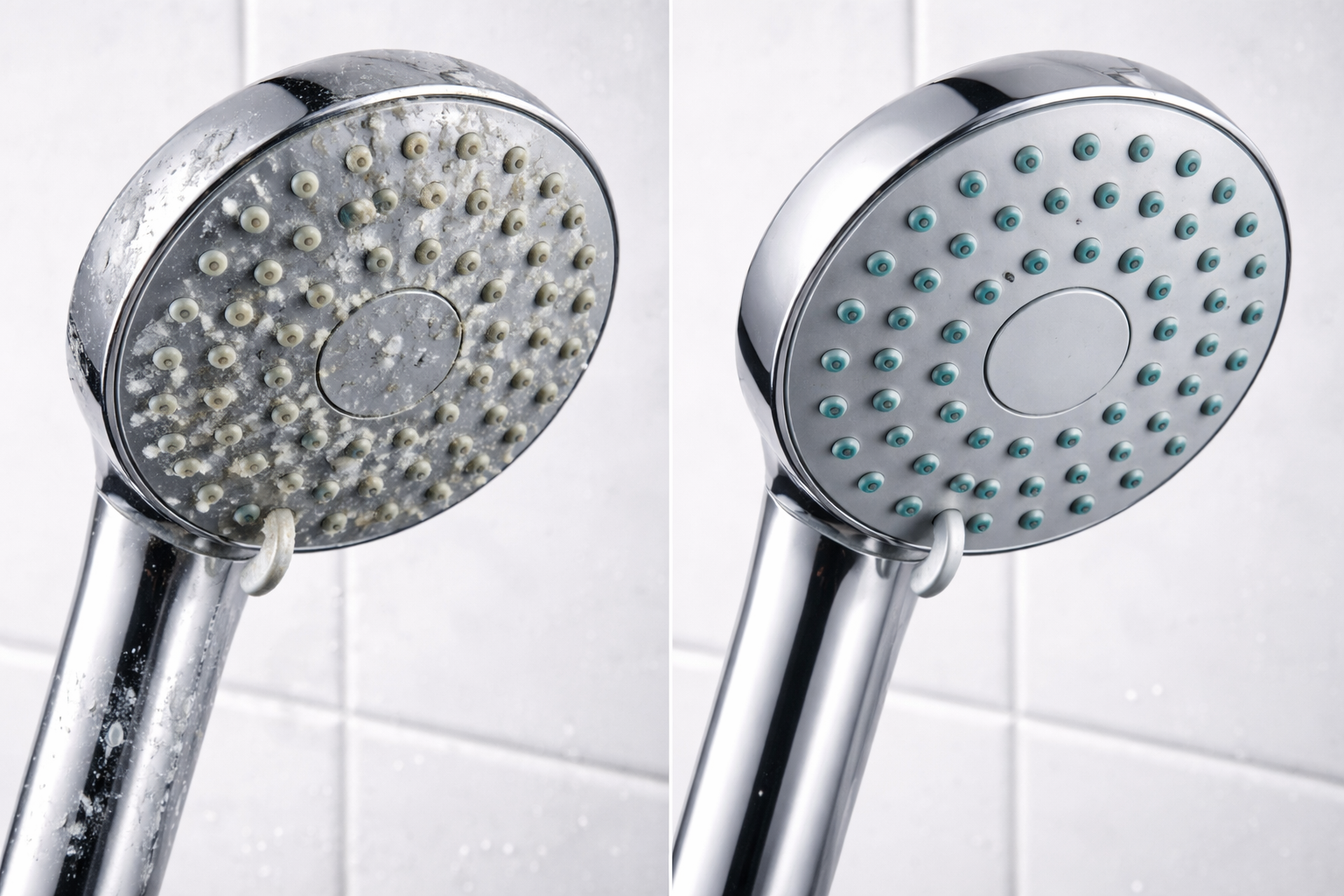 Voor en na waterontharder